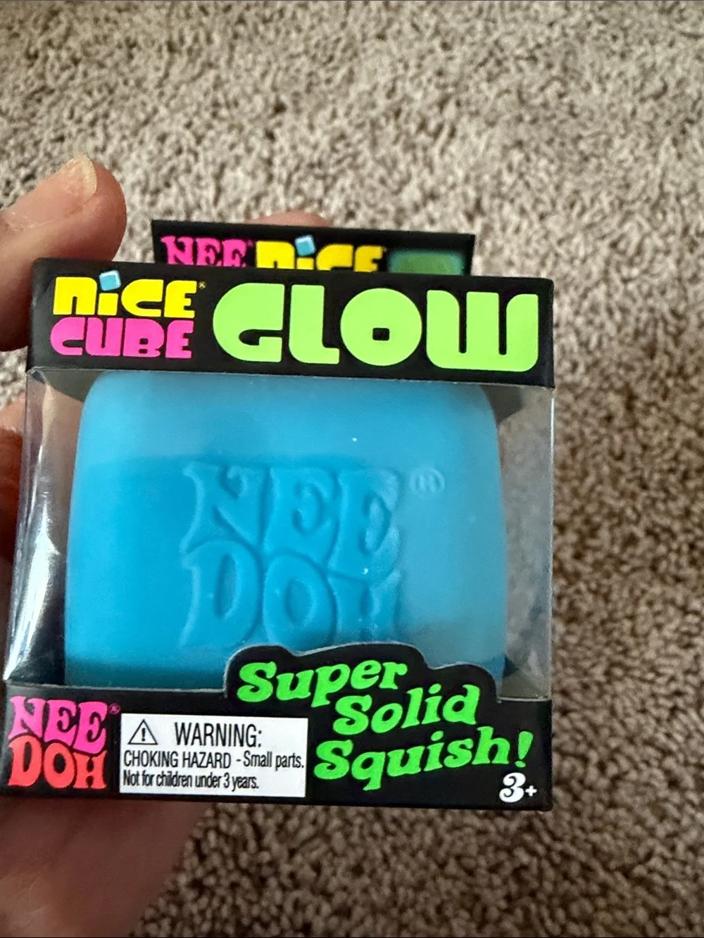 Needoh Glow Super Solid Squish